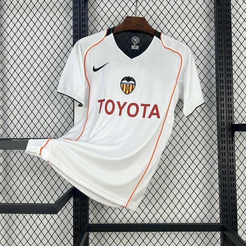 Camisa Valencia Retrô 1 - 2004/05