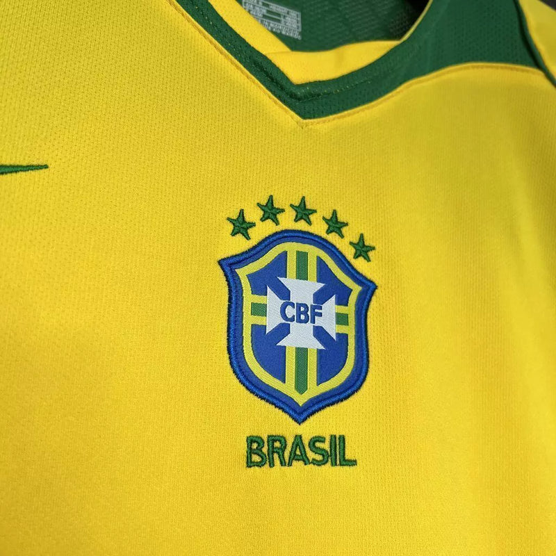 Camisa Brasil Retrô 1 - 2004