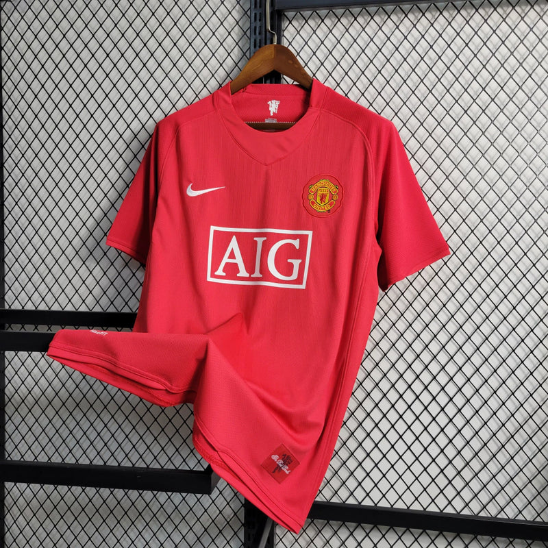 Camisa Manchester United Retrô 1 - 2007/08